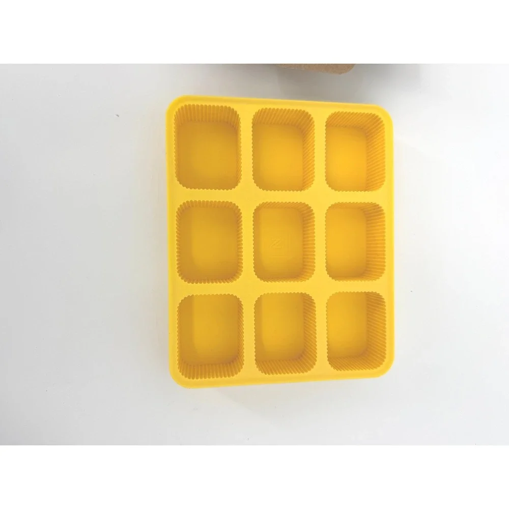 Nespresso Barista Collection Ice Tray Yuzu Yellow Federico Peri Silicone Mold